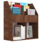vidaXL Kinder-Bücherregal Braun Eiche 71x30x78,5 cm Holzwerkstoff vidaXL Kinder-Bücherregal Braun Eiche 71x30x78,5 cm Holzwerkstoff