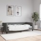 Tagesbett Dunkelgrau 90x190 cm Stoff Tagesbett Dunkelgrau 90x190 cm Stoff