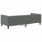 Tagesbett Dunkelgrau 90x190 cm Stoff Tagesbett Dunkelgrau 90x190 cm Stoff