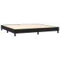 vidaXL Boxspringbett mit Matratze Schwarz 200x200 cm Samt vidaXL Boxspringbett mit Matratze Schwarz 200x200 cm Samt