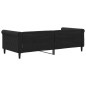 vidaXL Tagesbett Schwarz 90x200 cm Samt vidaXL Tagesbett Schwarz 90x200 cm Samt