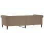 Tagesbett Cappuccino-Braun 80x200 cm Kunstleder Tagesbett Cappuccino-Braun 80x200 cm Kunstleder