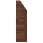 vidaXL Kinder-Bücherregal Braun Eichen-Optik 71x30x114cm Holzwerkstoff vidaXL Kinder-Bücherregal Braun Eichen-Optik 71x30x114cm Holzwerkstoff