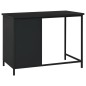 vidaXL Schreibtisch Industrie-Stil mit Schubladen Schwarz 105x52x75 cm vidaXL Schreibtisch Industrie-Stil mit Schubladen Schwarz 105x52x75 cm