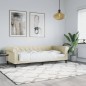 Tagesbett Creme 90x200 cm Kunstleder Tagesbett Creme 90x200 cm Kunstleder