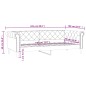vidaXL Tagesbett Schwarz 90x190 cm Kunstleder vidaXL Tagesbett Schwarz 90x190 cm Kunstleder