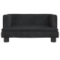 vidaXL Hundebett Schwarz 60x40x30 cm Samt vidaXL Hundebett Schwarz 60x40x30 cm Samt