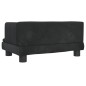 vidaXL Hundebett Schwarz 60x40x30 cm Samt vidaXL Hundebett Schwarz 60x40x30 cm Samt