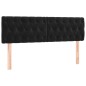 vidaXL Boxspringbett mit Matratze Schwarz 160x200 cm Samt vidaXL Boxspringbett mit Matratze Schwarz 160x200 cm Samt