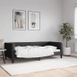 vidaXL Tagesbett Schwarz 90x190 cm Stoff vidaXL Tagesbett Schwarz 90x190 cm Stoff