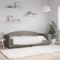 vidaXL Tagesbett Taupe 80x200 cm Stoff vidaXL Tagesbett Taupe 80x200 cm Stoff