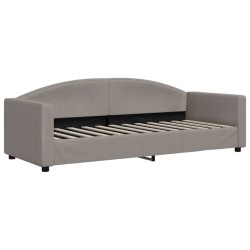 vidaXL Tagesbett Taupe 80x200 cm Stoff