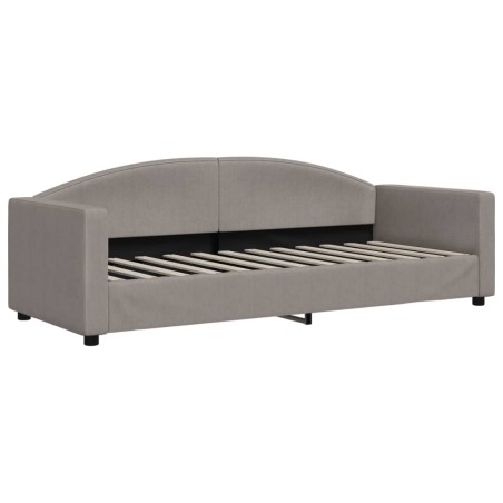 vidaXL Tagesbett Taupe 80x200 cm Stoff