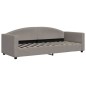 vidaXL Tagesbett Taupe 80x200 cm Stoff vidaXL Tagesbett Taupe 80x200 cm Stoff