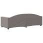 vidaXL Tagesbett Taupe 80x200 cm Stoff vidaXL Tagesbett Taupe 80x200 cm Stoff