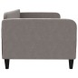 Tagesbett Taupe 90x200 cm Stoff Tagesbett Taupe 90x200 cm Stoff