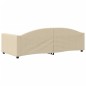 Tagesbett Creme 90x200 cm Stoff Tagesbett Creme 90x200 cm Stoff