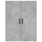 vidaXL Wandschränke 2 Stk. Betongrau 69,5x34x90 cm vidaXL Wandschränke 2 Stk. Betongrau 69,5x34x90 cm