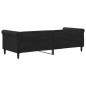 vidaXL Tagesbett Schwarz 80x200 cm Samt vidaXL Tagesbett Schwarz 80x200 cm Samt