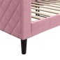 Tagesbett Rosa 80x200 cm Samt Tagesbett Rosa 80x200 cm Samt
