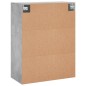 vidaXL Wandschränke 2 Stk. Betongrau 69,5x34x90 cm vidaXL Wandschränke 2 Stk. Betongrau 69,5x34x90 cm