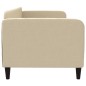 Tagesbett Creme 80x200 cm Stoff Tagesbett Creme 80x200 cm Stoff