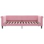Tagesbett Rosa 90x200 cm Samt Tagesbett Rosa 90x200 cm Samt
