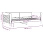 Tagesbett Rosa 90x200 cm Samt Tagesbett Rosa 90x200 cm Samt