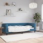 Tagesbett Blau 90x200 cm Samt Tagesbett Blau 90x200 cm Samt