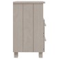 vidaXL Nachttisch HAMAR Weiß 40x35x62 cm Massivholz Kiefer vidaXL Nachttisch HAMAR Weiß 40x35x62 cm Massivholz Kiefer