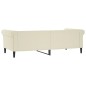 Tagesbett Creme 80x200 cm Kunstleder Tagesbett Creme 80x200 cm Kunstleder
