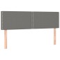 vidaXL Boxspringbett mit Matratze & LED Dunkelgrau 140x200 cm Stoff vidaXL Boxspringbett mit Matratze & LED Dunkelgrau 140x200 cm Stoff