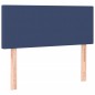 vidaXL Boxspringbett mit Matratze & LED Blau 80x200 cm Stoff vidaXL Boxspringbett mit Matratze & LED Blau 80x200 cm Stoff