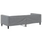 vidaXL Tagesbett Hellgrau 90x200 cm Stoff vidaXL Tagesbett Hellgrau 90x200 cm Stoff