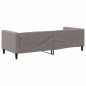 Tagesbett Taupe 80x200 cm Stoff Tagesbett Taupe 80x200 cm Stoff