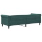 Tagesbett Dunkelgrün 80x200 cm Samt Tagesbett Dunkelgrün 80x200 cm Samt
