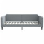 Tagesbett Hellgrau 90x200 cm Stoff Tagesbett Hellgrau 90x200 cm Stoff