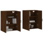 Wandschränke 2 Stk. Braun Eichen-Optik 69,5x34x90 cm Wandschränke 2 Stk. Braun Eichen-Optik 69,5x34x90 cm