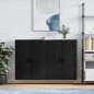 Wandschränke 2 Stk. Schwarz 69,5x34x90 cm Wandschränke 2 Stk. Schwarz 69,5x34x90 cm