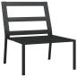 vidaXL Gartenstühle mit Grauen Kissen 2 Stk. 60x74x79 cm Stahl vidaXL Gartenstühle mit Grauen Kissen 2 Stk. 60x74x79 cm Stahl