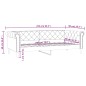 Tagesbett Weiß 80x200 cm Kunstleder Tagesbett Weiß 80x200 cm Kunstleder