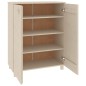 vidaXL Schuhschrank HAMAR Honigbraun 85x40x108 cm Massivholz Kiefer vidaXL Schuhschrank HAMAR Honigbraun 85x40x108 cm Massivholz Kiefer