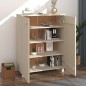 vidaXL Schuhschrank HAMAR Honigbraun 85x40x108 cm Massivholz Kiefer vidaXL Schuhschrank HAMAR Honigbraun 85x40x108 cm Massivholz Kiefer
