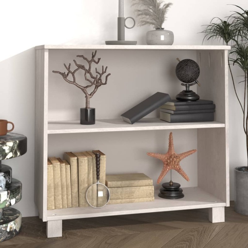 vidaXL Sideboard HAMAR Weiß 85x35x80 cm Massivholz Kiefer vidaXL Sideboard HAMAR Weiß 85x35x80 cm Massivholz Kiefer