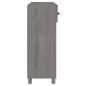 vidaXL Konsolentisch HAMAR Hellgrau 90x35x90 cm Massivholz Kiefer vidaXL Konsolentisch HAMAR Hellgrau 90x35x90 cm Massivholz Kiefer