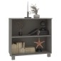 vidaXL Sideboard HAMAR Hellgrau 85x35x80 cm Massivholz Kiefer vidaXL Sideboard HAMAR Hellgrau 85x35x80 cm Massivholz Kiefer