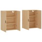 Wandschränke 2 Stk. Sonoma-Eiche 69,5x34x90 cm Wandschränke 2 Stk. Sonoma-Eiche 69,5x34x90 cm