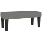 vidaXL Boxspringbett mit Matratze Dunkelgrau 90x200 cm Stoff vidaXL Boxspringbett mit Matratze Dunkelgrau 90x200 cm Stoff
