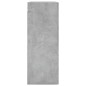 Wandschränke 2 Stk. Betongrau 69,5x34x90 cm Wandschränke 2 Stk. Betongrau 69,5x34x90 cm
