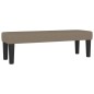 vidaXL Boxspringbett mit Matratze Taupe 180x200 cm Stoff vidaXL Boxspringbett mit Matratze Taupe 180x200 cm Stoff